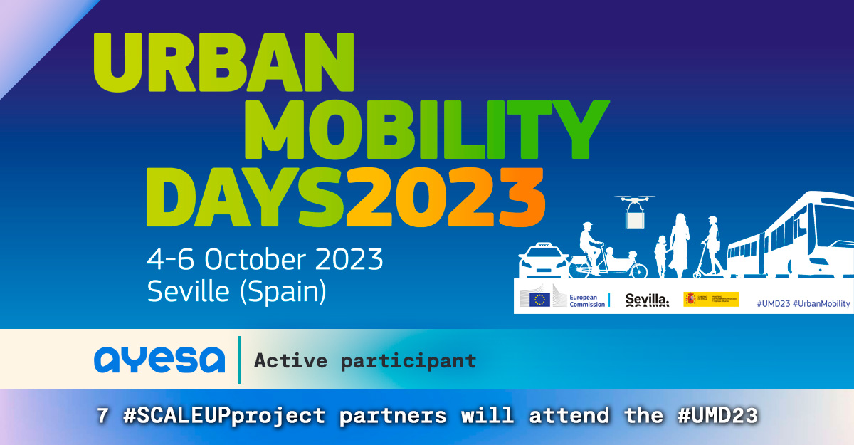 Urban Mobility Days 2023 | Sevilla - Ayesa Digital